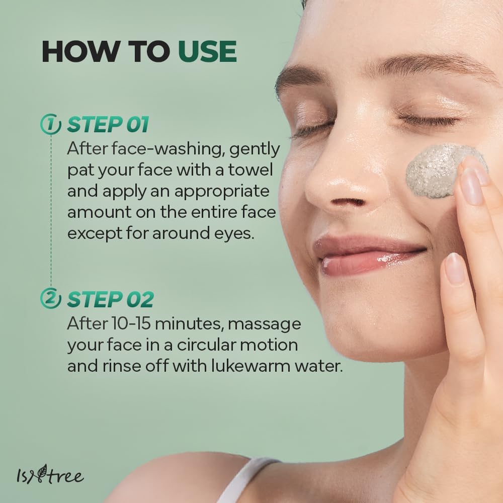 Isntree Real Mugwort Clay Mask 100ml
