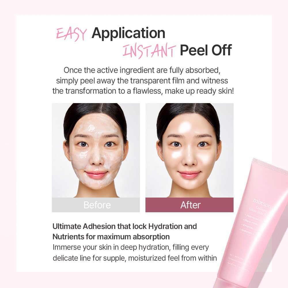 mixsoon Collagen Glass Skin Mask 80ml