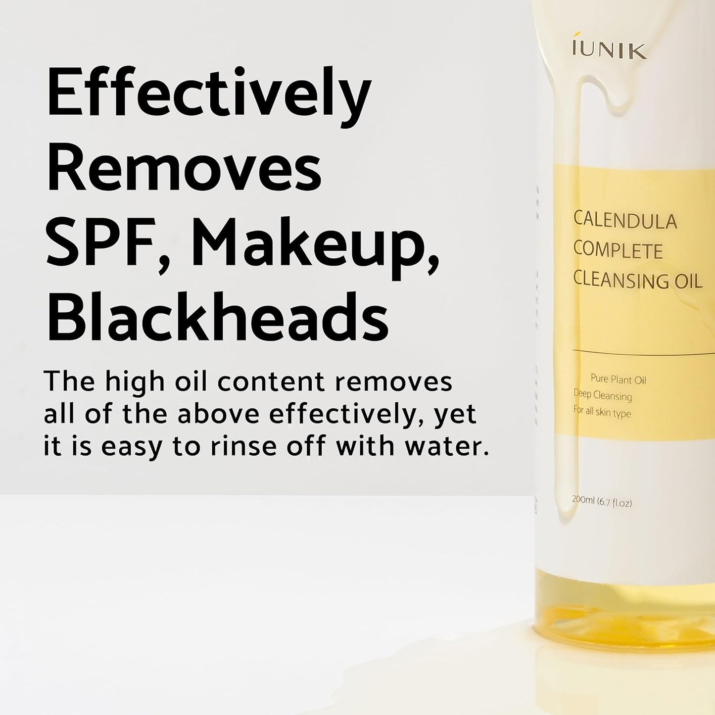 iUNIK Calendula Complete Cleansing Oil 200ml