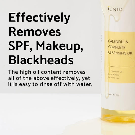 iUNIK Calendula Complete Cleansing Oil 200ml