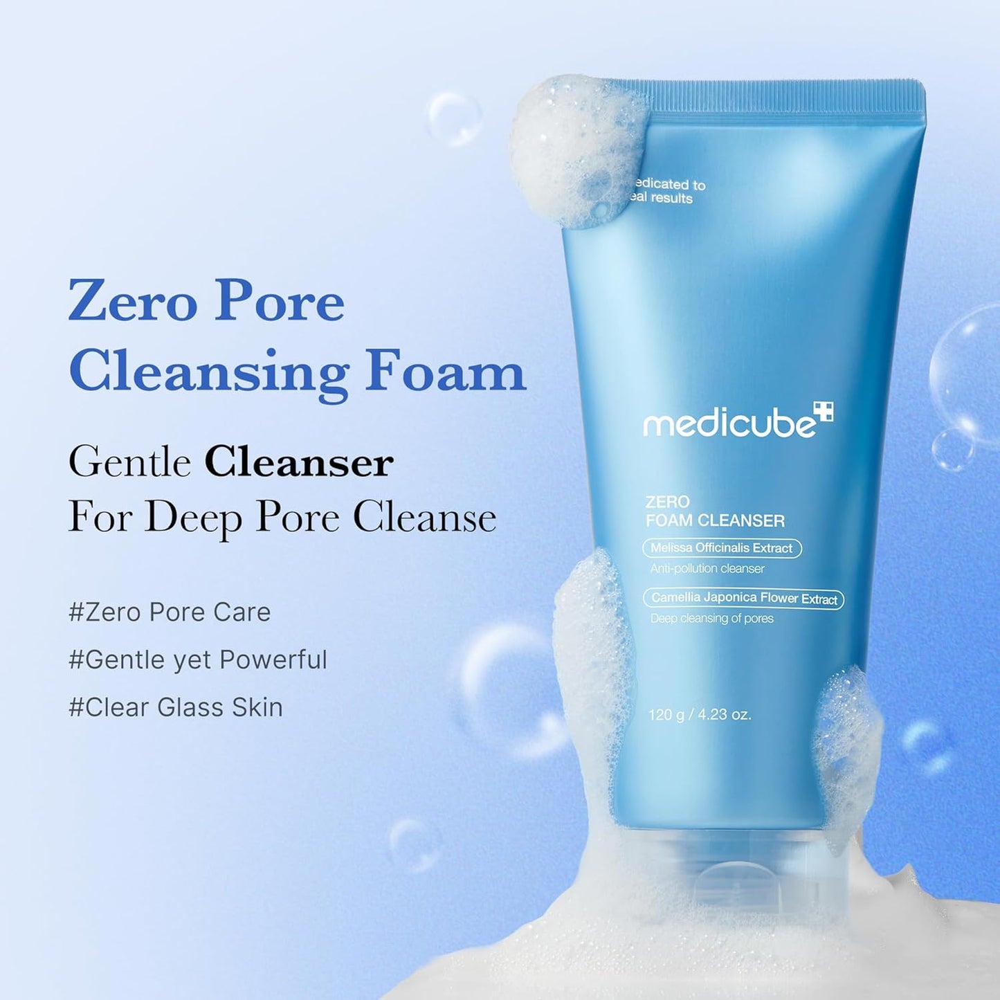 medicube - Zero Foam Cleanser - 120ml