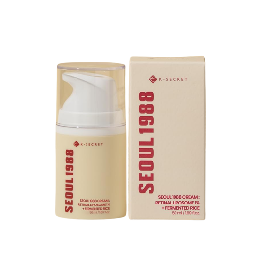 KSECRET - SEOUL 1988 Cream : Retinal Liposome 1% + Fermented Rice - 50ml