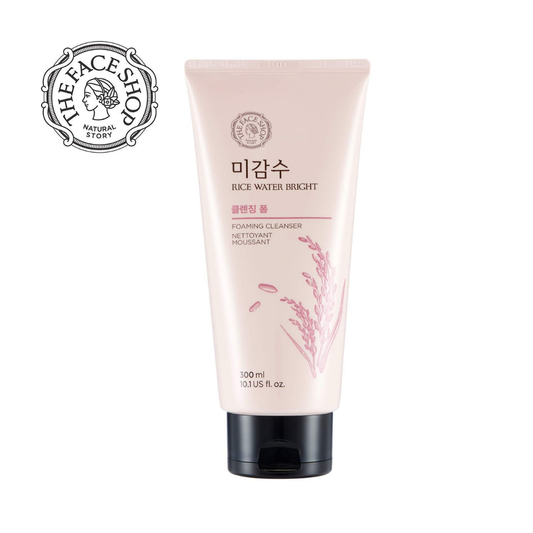The Face Shop - Rice Water Bright Foaming Cleanser 300 ml