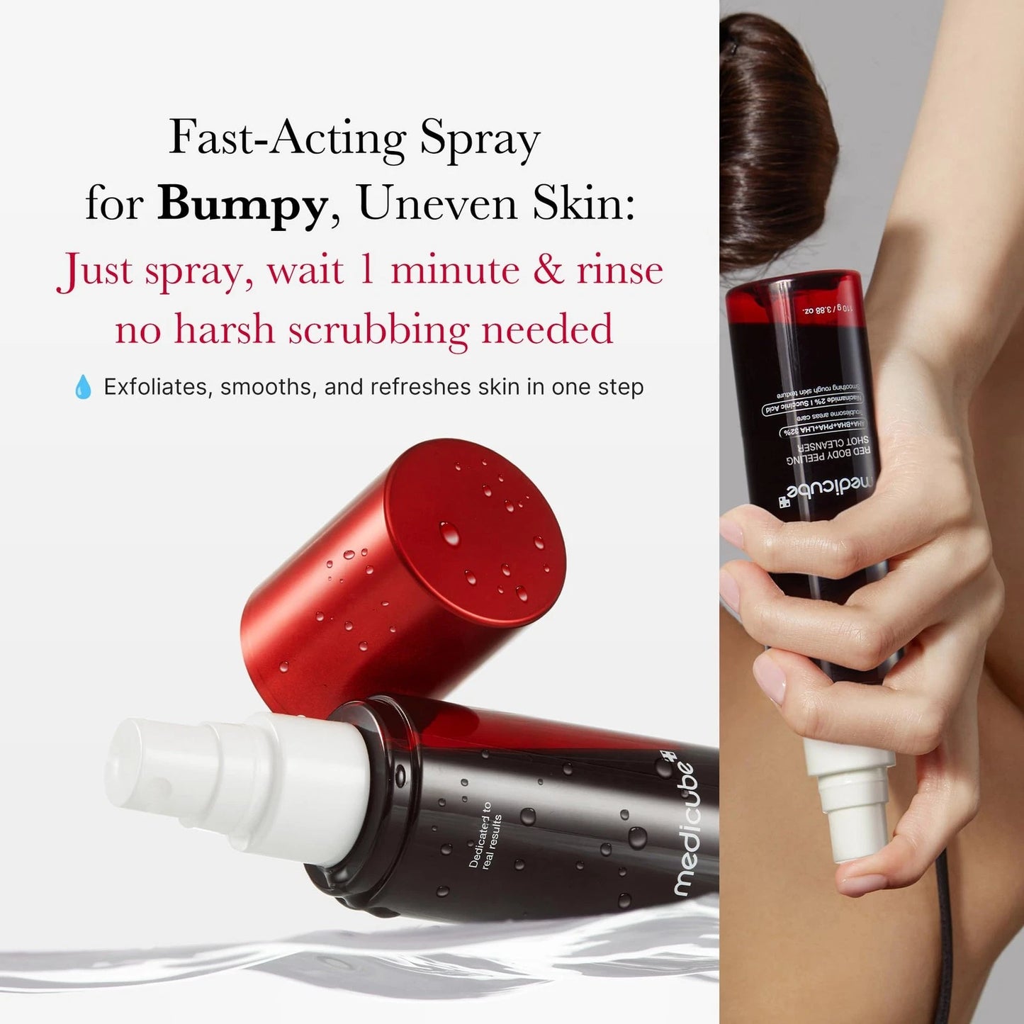 medicube Red Acne Body Peeling Shot 110g